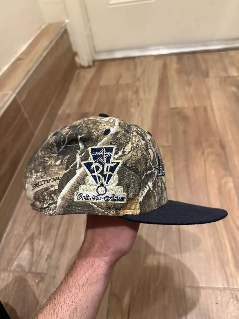New Era 59FIFTY Houston Astros 45th Anniversary Realtree Camo Fitted Hat 7 1/4